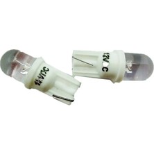 Tr Sevgent Universal T10 ile Uyumlu 12V LED Ampül Beyaz 2 Li
