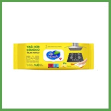 Bezos Yağ ve Kir Çözücü Islak Mendil Limon 85'li Mgc