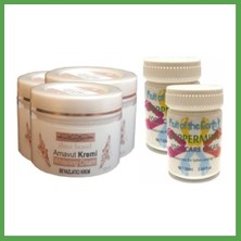 Bezos Hintohu Three Brand 100ML Arnavut Aklıkkremi 3AD+FOOT Carecream 50ML Ayakbakımkremi Naneferahlığıve Mgc
