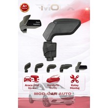 Opel Corsa E 2014-2019 Araca Özel Üretim Kol Dayama (Kolçak) Vidasız A+