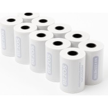 Bezos 80X25 mm Adisyon Rulosu Termal Rulo 5 Paket (50 Adet) MBT06