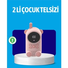 Tr My Best Store USB Şarjlı Çocuk Telsizi – Renkli Ekran, Vox Modu, Kompakt Tasarım