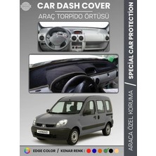 E-BİZ Renault Kangoo (1997-2008) Aırbagsız Torpido Örtüsü Ön Panel Koruma Tam Uyum Uv Koruma Kaymaz