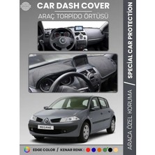 E-BİZ Renault Megane 2 Navigasyonlu Büyük Ekran (2003-2009) Torpido Örtüsü Ön Göğüs Halı Torpido Koruma