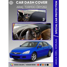 E-BİZ Honda Accord (2002-2007) Torpido Örtüsü Panel Torpido Koruma Tam Uyum Çatlamayı Önler Kolay Montaj
