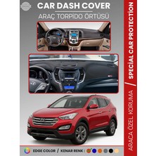 E-BİZ Hyundai Santafe (2012-2017) Torpido Örtüsü Ön Göğüs Tam Uyum Çatlamayı Önler Kaymaz Kolay Montaj