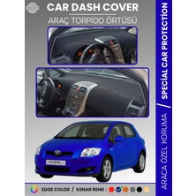 E-BİZ Toyota Auris (2006-2012) Torpido Örtüsü Ön Göğüs Halı Torpido Koruma Tam Uyum Uv Koruma Kolay Montaj