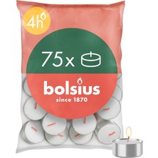 Tr D-Light Çaydanlık Mumları, 75 Adet, Torba Içinde, Yanma Süresi 4 Saat, Dekoratif Ev Mumları