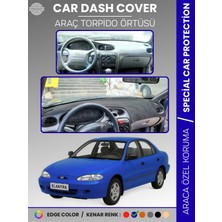 E-BİZ Hyundai Elantra (1995-2000) Torpido Örtüsü Ön Panel Halı Torpido Koruma Tam Uyum Uv Koruma Kaymaz