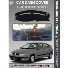E-BİZ Renault Megane 1 (1999-2003) Torpido Örtüsü Ön Göğüs Koruma Torpido Koruma Tam Uyum Çatlamayı Önler