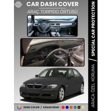 E-BİZ Bmw E90 (2006-2010) Torpido Örtüsü Ön Göğüs Koruma Torpido Koruma Araca Özel Kaymaz Kolay Montaj