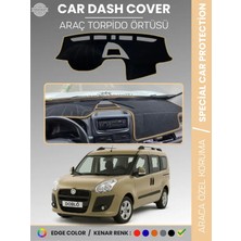 E-BİZ Fıat Doblo D3 Kapaklı (2013-2015) Airbagsiz Torpido Örtüsü Göğüs Torpido Koruma Çatlamayı Engeller