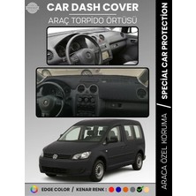E-BİZ Volkswagen Caddy (2004-2015) Torpido Örtüsü Ön Göğüs Koruma Torpido Koruma Tam Uyum Çatlamayı Önler