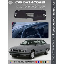 E-BİZ Bmw E34 5 Serisi Airbagsiz (1988-1996) Torpido Örtüsü Panel Torpido Koruma Tam Uyum Çatlamayı Önler