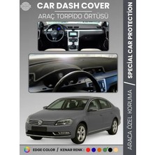 E-BİZ Volkswagen Passat B7 (2010-2015) Torpido Örtüsü Ön Göğüs Koruma Torpido Koruma Tam Uyum Uv Koruma