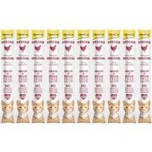 Tr Sticks Kümes Hayvanı Etli Kedi Ödül Çubukları 50GR 10X5GR