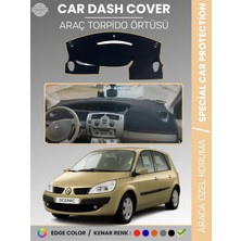 E-BİZ Renault Scenıc 2 (2003-2009) Torpido Örtüsü Ön Göğüs Koruma Torpido Koruma Tam Uyum Çatlamayı Önler