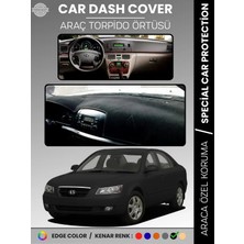 E-BİZ Hyundai Sonata (2004-2007) Torpido Örtüsü Ön Göğüs Tam Uyum Çatlamayı Önler Kaymaz Kolay Montaj