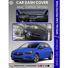 E-BİZ Opel Astra K (2015-2021) Torpido Örtüsü Ön Göğüs Koruma Torpido Koruma Tam Uyum Çatlamayı Önler