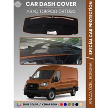 E-BİZ Ford Transit V363 (2019-2023) Makyajlı Torpido Örtüsü Torpido Koruma Tam Uyum Kaymaz Kolay Montaj