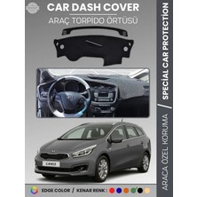 E-BİZ Kia Ceed (2013-2019) Torpido Örtüsü Ön Panel Torpido Koruma Tam Uyum Tam Uyum Kaymaz Kolay Montaj