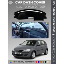 E-BİZ Opel Corsa C (2000-2006) Torpido Örtüsü Ön Göğüs Halı Torpido Koruma Birebir Uyum Kaymaz Özel Kesim