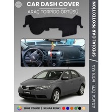 E-BİZ Kia Cerato (2008-2012) Torpido Örtüsü Ön Panel Torpido Koruma Tam Uyum Tam Uyum Kaymaz Kolay Montaj