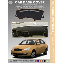 E-BİZ Hyundai Accent (2006-2011) Torpido Örtüsü Kaymaz Tam Uyum Çatlamayı Önler Kolay Montaj