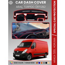 E-BİZ Renault Master 3 (2010-2021) Torpido Örtüsü Ön Göğüs Koruma Torpido Koruma Araca Özel Tam Uyum
