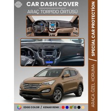 E-BİZ Hyundai Santafe (2012-2017) Torpido Örtüsü Ön Göğüs Tam Uyum Çatlamayı Önler Kaymaz Kolay Montaj