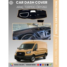 E-BİZ Ford Transit V363 (2014-2019) Üst 3 Gözlü Model Torpido Örtüsü Ön Göğüs Koruma