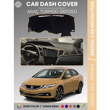 E-BİZ Honda Cıvıc Fb7 (2011-2015) Torpido Örtüsü Torpido Koruma Tam Uyum Çatlamayı Önler Kolay Montaj