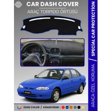 E-BİZ Hyundai Accent Yumurta Kasa (1993-1999) Torpido Örtüsü Torpido Koruma Çatlamayı Engeller Tam Uyum