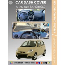E-BİZ Chevrolet Spark (2009-2015) Torpido Örtüsü Ön Göğüs Koruma Torpido Koruma Tam Uyum Çatlamayı Önler