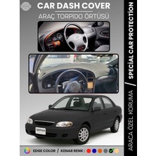 E-BİZ Kia Sephia (1998-2004) Torpido Örtüsü Panel Koruma Torpido Koruma Tam Uyum Çatlamayı Önler