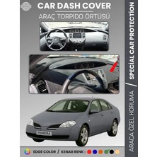 E-BİZ Nissan Primera P12 (2001-2004) Torpido Örtüsü Premium Kalite Torpido Koruma Araca Özel Uv Koruma