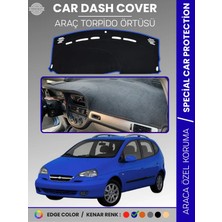 E-BİZ Chevrolet Rezzo (2000-2011) Torpido Örtüsü Ön Göğüs Koruma Çatlamayı Engeller Tam Uyum