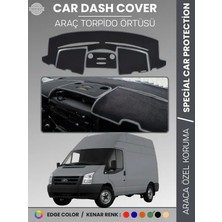 E-BİZ Ford Transit (2013-2018) Kapaklı Torpido Örtüsü Torpido Koruma Tam Uyum Kaymaz Kolay Montaj
