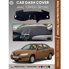 E-BİZ Nissan Almera Kapaklı (2000-2006) Torpido Örtüsü Premium Torpido Koruma Araca Özel Uv Koruma