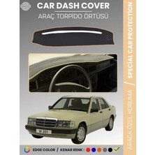 E-BİZ Mercedes 190E W201 (1982-1993) Torpido Örtüsü Premium Kalite Torpido Koruma Özel Kesim Uv Koruma