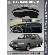 E-BİZ Lada 110 Vega (1995-2007) Torpido Örtüsü Ön Panel Halı Torpido Koruma Tam Uyum Araca Özel Kaymaz
