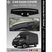 E-BİZ Iveco Daıly (2014-2019) Torpido Örtüsü Panel Torpido Koruma Araca Özel Tam Uyum Kaymaz Kolay Montaj
