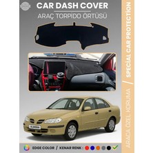 E-BİZ Nissan Almera Ekranlı (2000-2006) Torpido Örtüsü Premium Torpido Koruma Araca Özel Uv Koruma