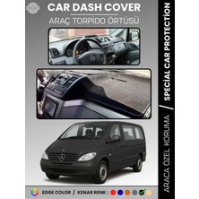 E-BİZ Mercedes Vıto / Vıano W639 2003-2014 Torpido Örtüsü Premium Kalite Torpido Koruma Özel Kesim