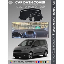 E-BİZ Ford Courier (2013-2020) Ekranlı Torpido Örtüsü Torpido Koruma Tam Uyum Çatlamayı Önler Kolay Montaj