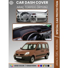 E-BİZ Renault Kangoo (1997-2008) Aırbagsız Torpido Örtüsü Ön Panel Koruma Tam Uyum Uv Koruma Kaymaz