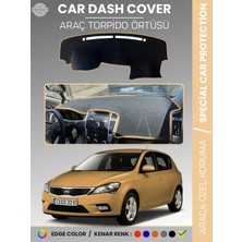 E-BİZ Kia Ceed (2006-2012) Torpido Örtüsü Ön Panel Torpido Koruma Tam Uyum Tam Uyum Kaymaz Kolay Montaj