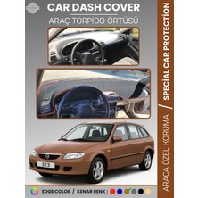 E-BİZ Mazda 323 Bj Hatchback (1998-2003) Torpido Örtüsü Panel Koruma Torpido Koruma Tam Uyum Uv Koruma
