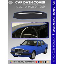 E-BİZ Mercedes 190E W201 (1982-1993) Torpido Örtüsü Premium Kalite Torpido Koruma Özel Kesim Uv Koruma