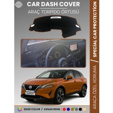 E-BİZ Nissan Qashqai J12 (2021-2025) Torpido Örtüsü Ön Göğüs Koruma Araca Özel Çatlamayı Önler Kaymaz